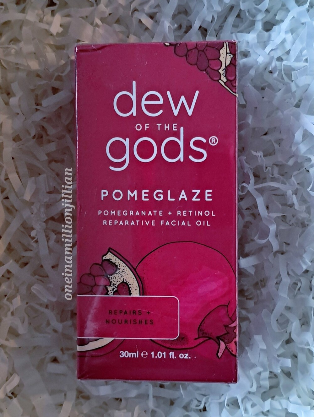 Dew of the Gods Pomeglaze Reparative Facial Oil Skincare